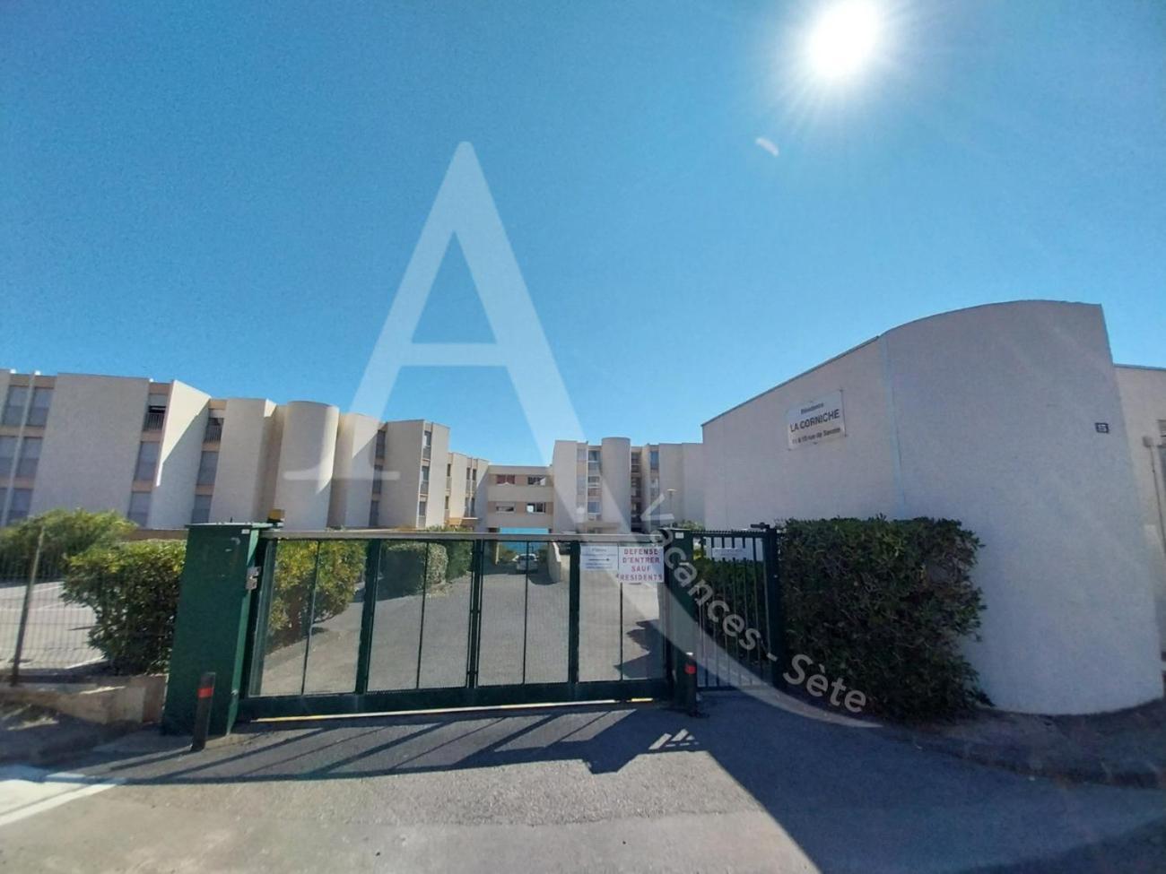 40 M², 1Ere Ligne Mer, Dernier Etage Avec Ascenseur Sète Exteriör bild