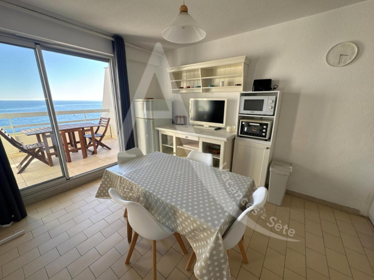 40 M², 1Ere Ligne Mer, Dernier Etage Avec Ascenseur Sète Exteriör bild